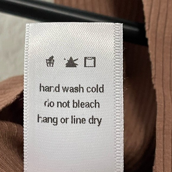 Naked Wardrobe NWOT Size Small Ribbed Racer Back Bodysuit - Picture 9 of 13